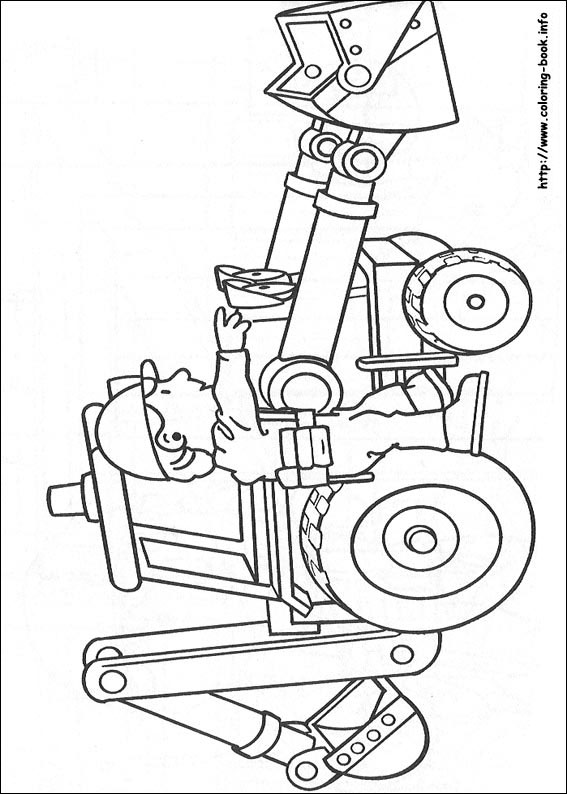 Bob the Builder coloring picture